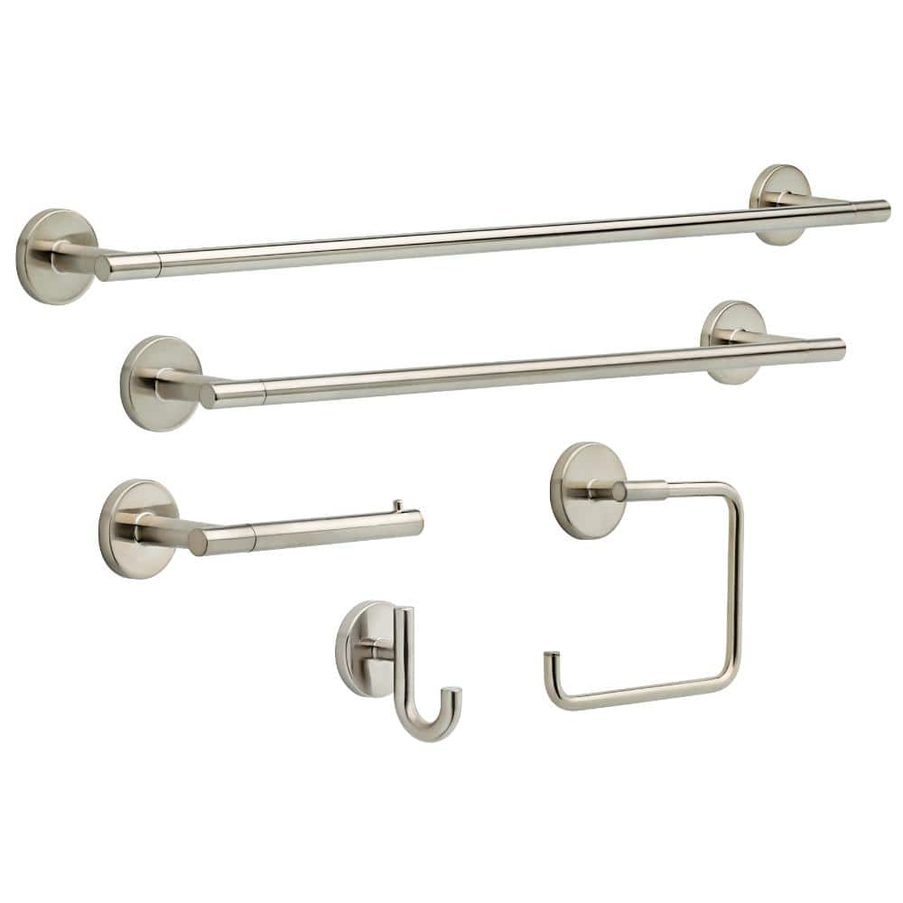 Modern Stainless Steel Wall Mounted 30-inch Towel Bar
