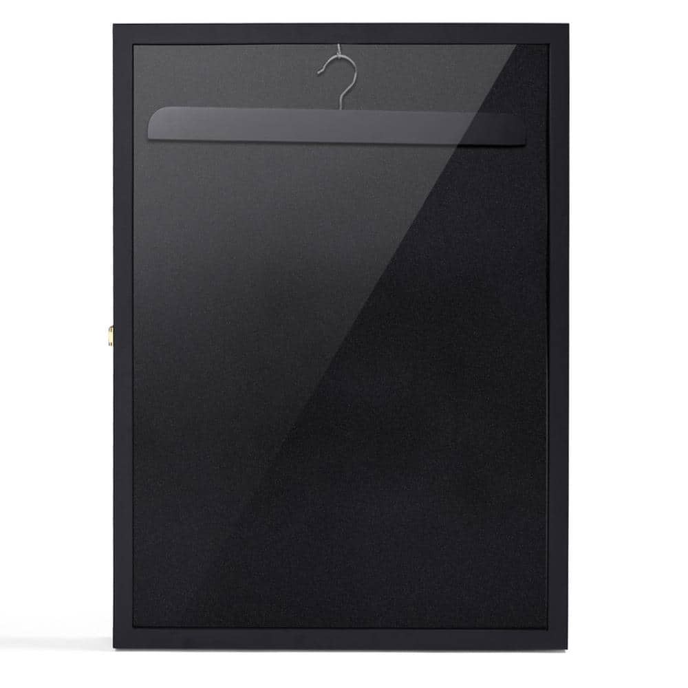 Tidoin Black Wood Jersey Display Rack Freestanding Coat Rack MIXYDGF