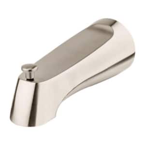 Tub Spout with Diverter, Brushed Nickel