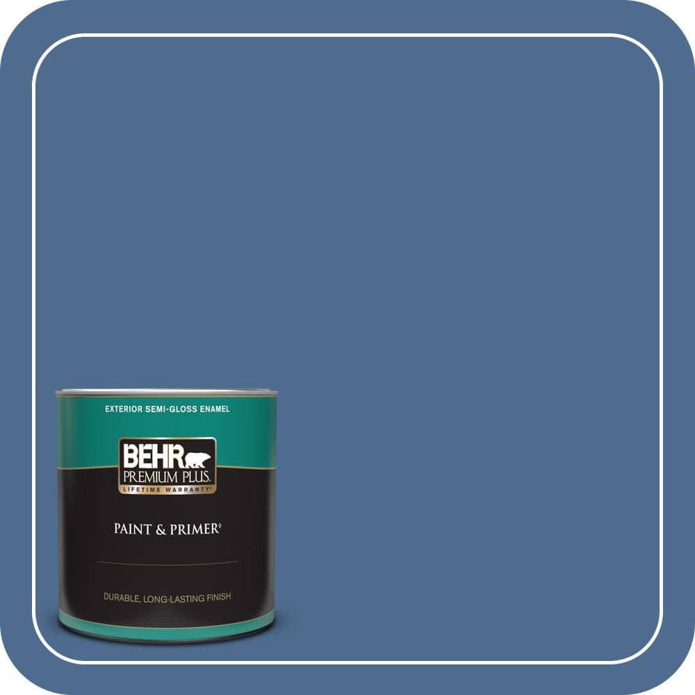 1 qt. #590D-6 Wickford Bay Semi-Gloss Enamel Exterior Paint & Primer price history on PriceWatchPro