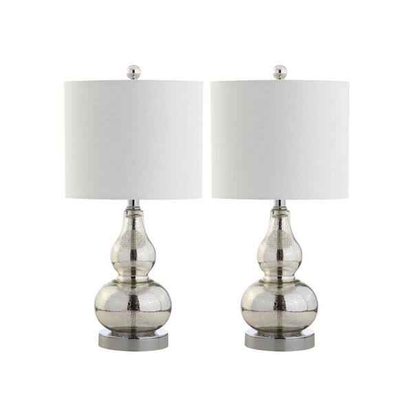Mercury Silver Mini Glass Table Lamp, Mercury Glass Table Lamp From Homegoods