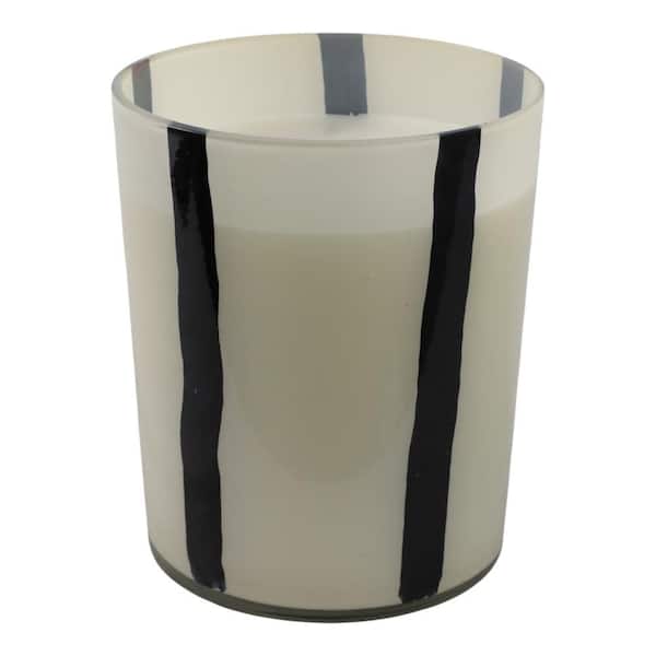 Black Glass Wax Citrus Red Currant and Oak Scented Candle 105 Oz