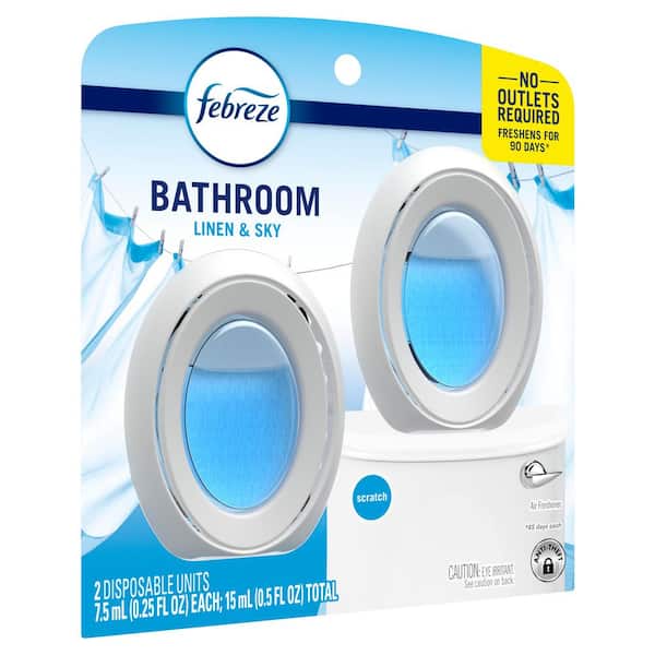 Reviews for Febreze Small Spaces 0.50 oz Linen & Sky Scent Automatic Air Freshener Dispenser (2 Count) | Pg 1