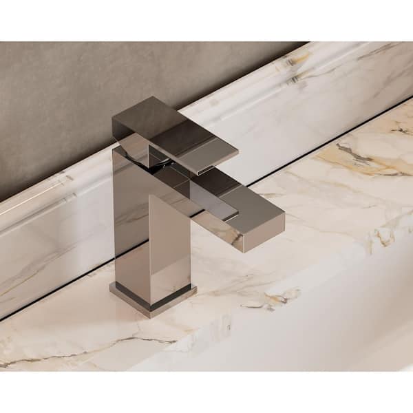GOUGH Single-Hole Single-Handle Bathroom Faucet in Polished Chrome