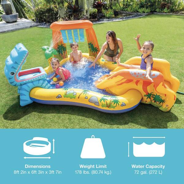 Inflatable Pools Intex Dinosaur Ring Baby Pool Shop Intex Dinosaur