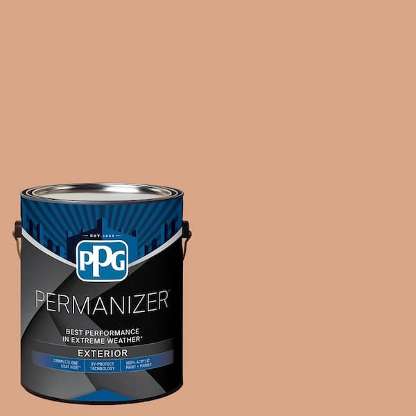 1 gal. PPG1070-4 Clay Fire Flat Exterior Paint