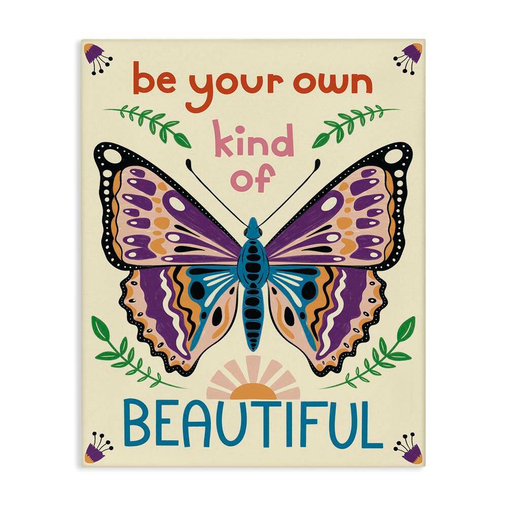 Your Own Beautiful Butterfly by Carrie Cantwell Unframed Animal Graphic Art Print 48 in. x 36 in. price history on PriceWatchPro