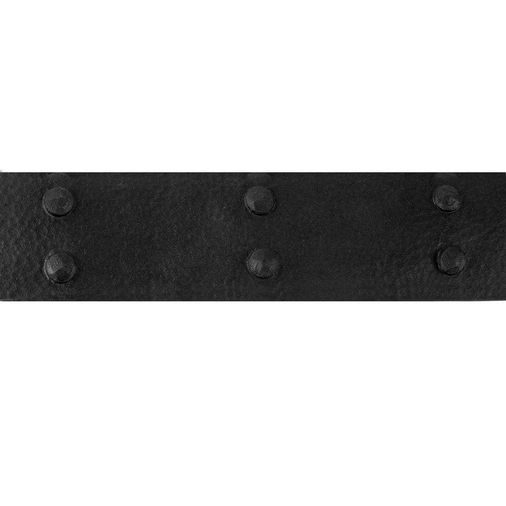 41" Black Flexible Rubber Strapping for Faux Wood Beams