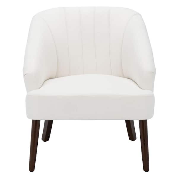 SAFAVIEH Quenton White Upholstered Accent Chairs