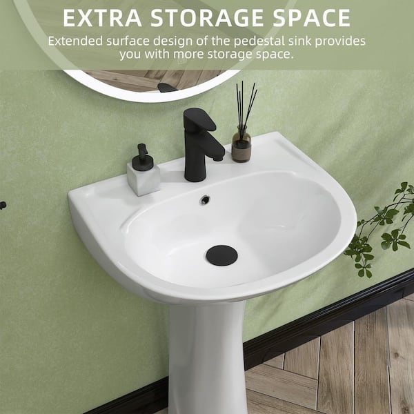 シャサ様 white-zeafive-pedestal-sinks-