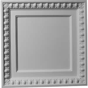 2-3/8 in. x 24 in. Polyurethane Egg and Dart Ceiling Tile