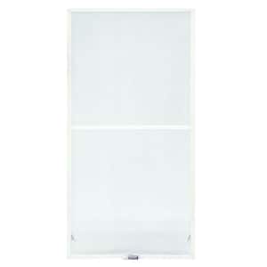 43-7/8 in. x 34-27/32 in. 200 and 400 Series White Aluminum Double-Hung TruScene Window Screen