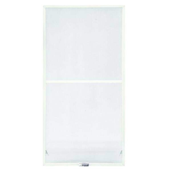Andersen 43-7/8 in. x 34-27/32 in. 400 and 200 Series White Aluminum Double-Hung Window TruScene Insect Screen