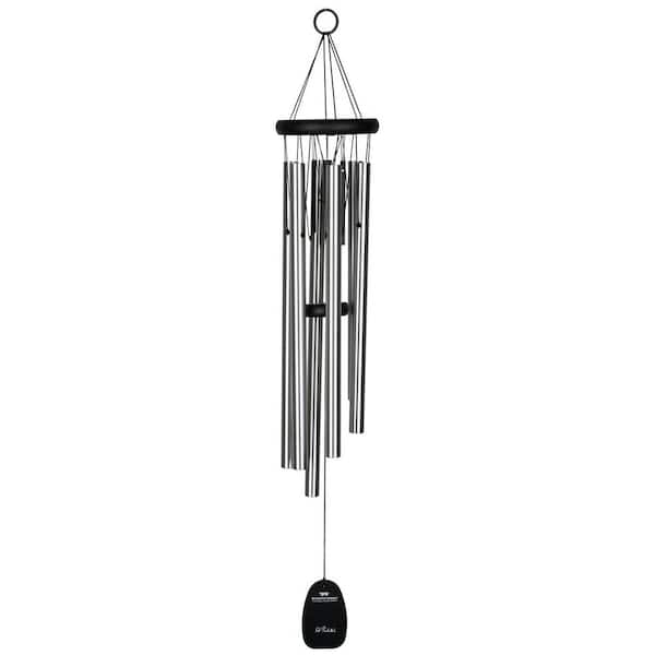 WOODSTOCK CHIMES Signature Collection, Pachelbel Canon Chime, 32 in. Silver Wind Chime
