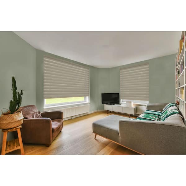 Designer Room Darkening Sheer Shades for Windows