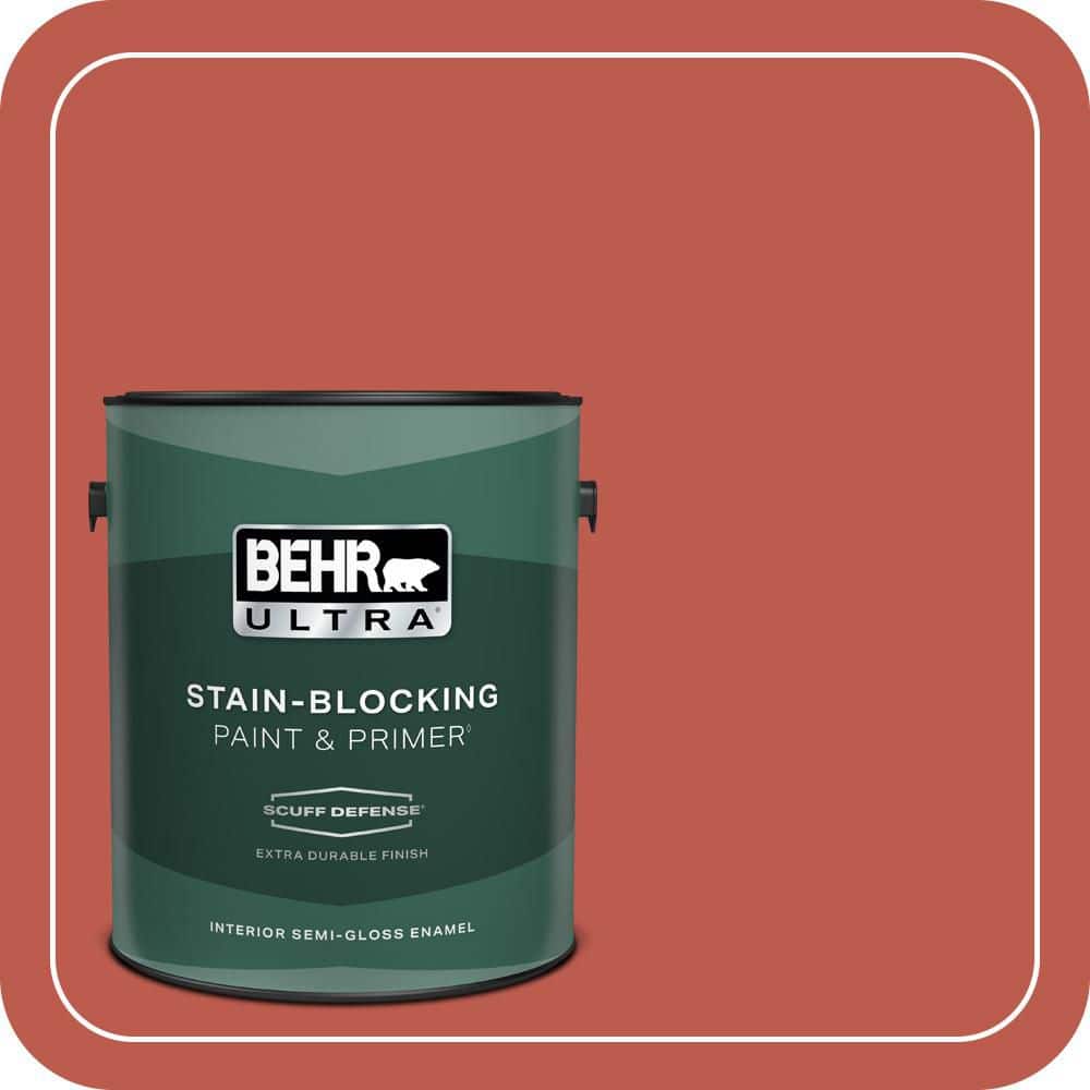 1 gal. #M170-7 Tandoori Extra Durable Semi-Gloss Enamel Interior Paint & Primer price history on PriceWatchPro