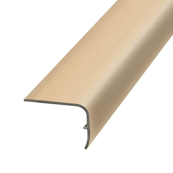PERFORMANCE ACCESSORIES Luxurious 1.32 in. Thick x 1.88 in. Wide x 78.7 in. Length Vinyl Stair Nose Molding