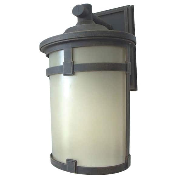 Aspects Hanover Oil-Rubbed Bronze Outdoor Integrated LED Wall Mount Lantern