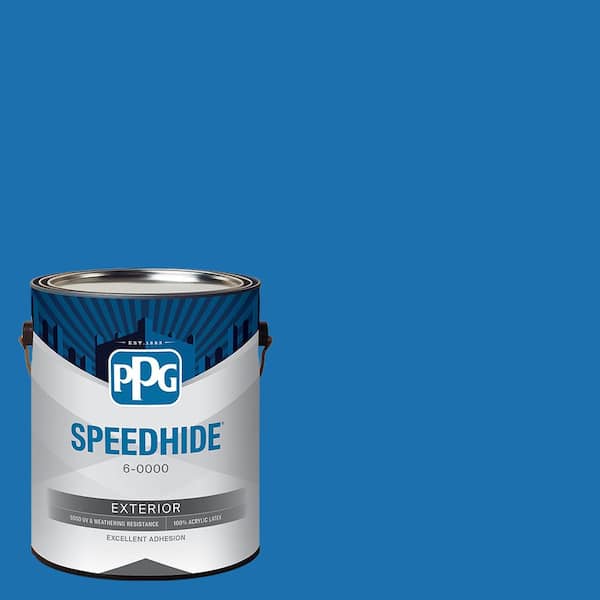SPEEDHIDE 1 gal. PPG1242-6 Planetarium Satin Exterior Paint