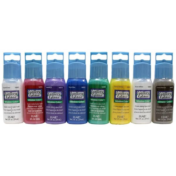 Unbranded 2 oz. Window Color Acrylic Paint Set (8-Colors)