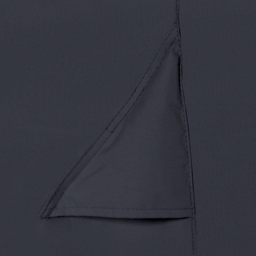 Classic Black Polyester Square Fire Pit Cover, 36 Inch