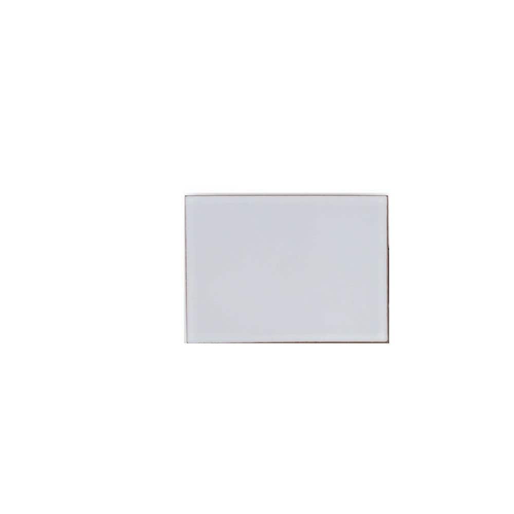 Take Home Tile Sample - Artisan Kloud Off-White 4 in. x 4 in. Geometric Matte Ceramic Mosaic Wall Tile price history on PriceWatchPro