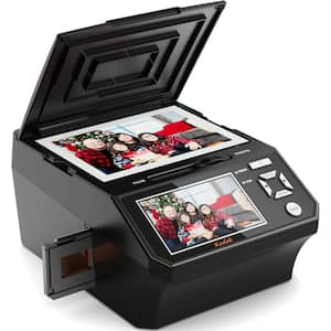 Negative Scanner with Large 5 in. LCD Screen, Film & Slide Digitizer, Convert 35mm, 110 Film, NameCard to 22MP Digital