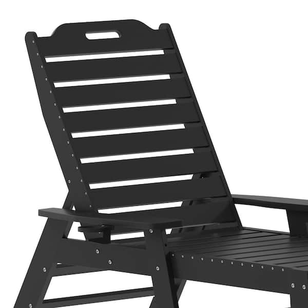 Black plastic lounge chairs new arrivals