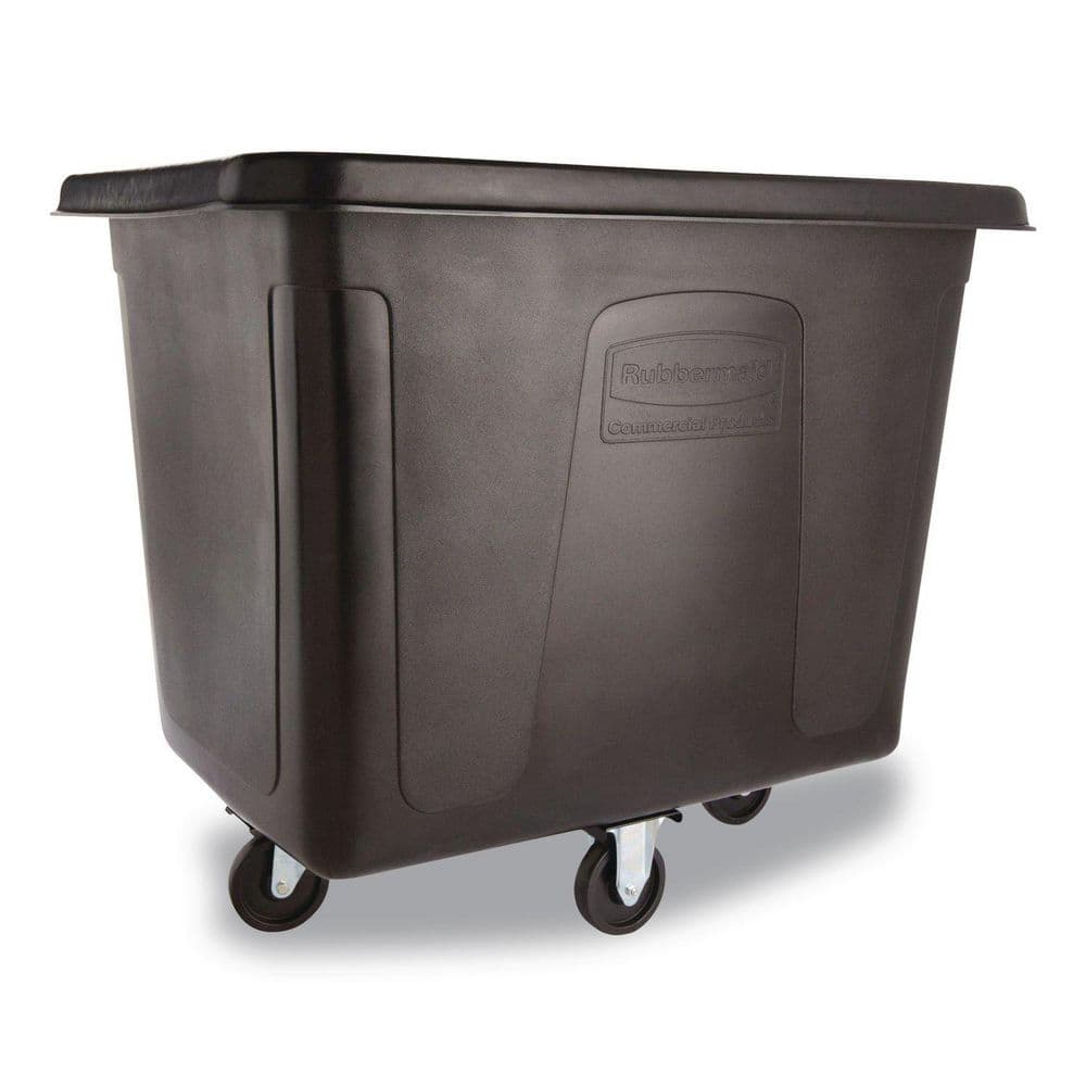 Rubbermaid Commercial Products 16 cu. ft. Black Cube Truck