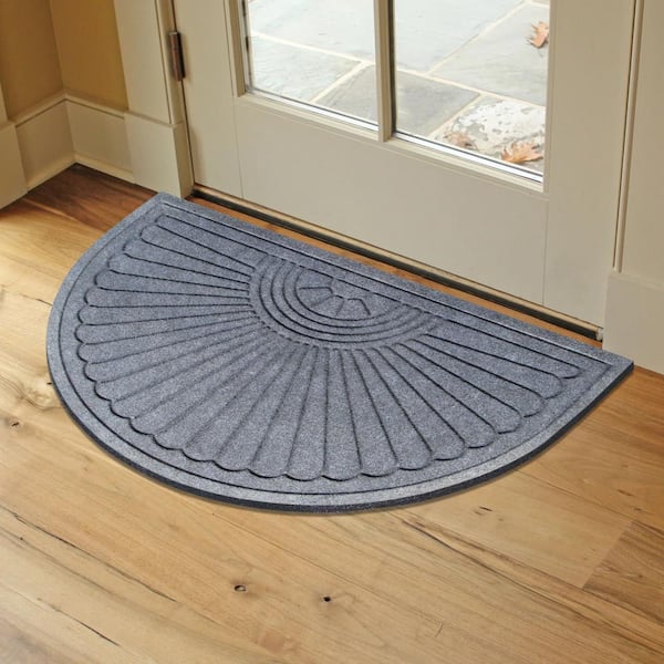 Half Round Indoor Outdoor Door Mat  Polypropylene Mats – EnvelorHome