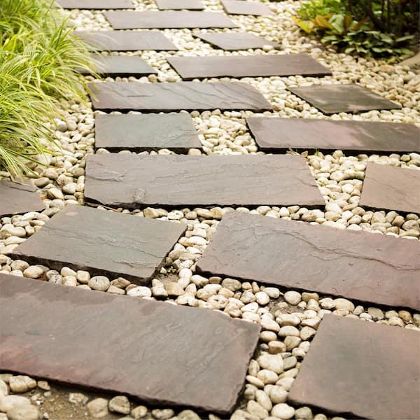 .25 cu. ft. 1/2 in. to 1 in. Buff Mexican Beach Pebbles Smooth Round Rock for Gardens, Landscapes and Ponds