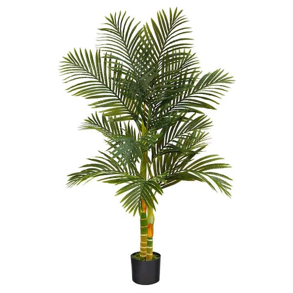 5ft. Golden Cane Artificial Palm Tree