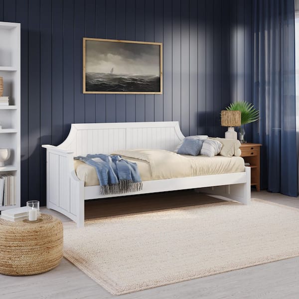 Cambridge White Twin Solid Wood Daybed
