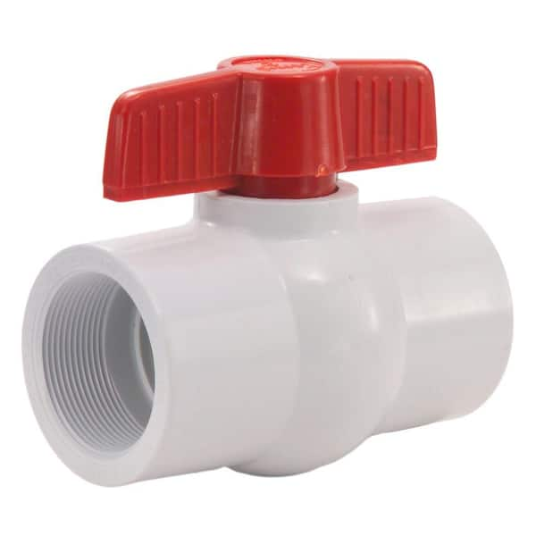 LEGEND VALVE 1 in. PVC Threaded FPT x FPT Ball Valve