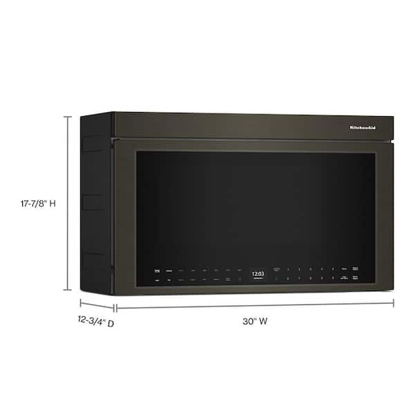 KitchenAid 30 in. 1.10 cu. ft. Over-the-Range Microwave Oven in