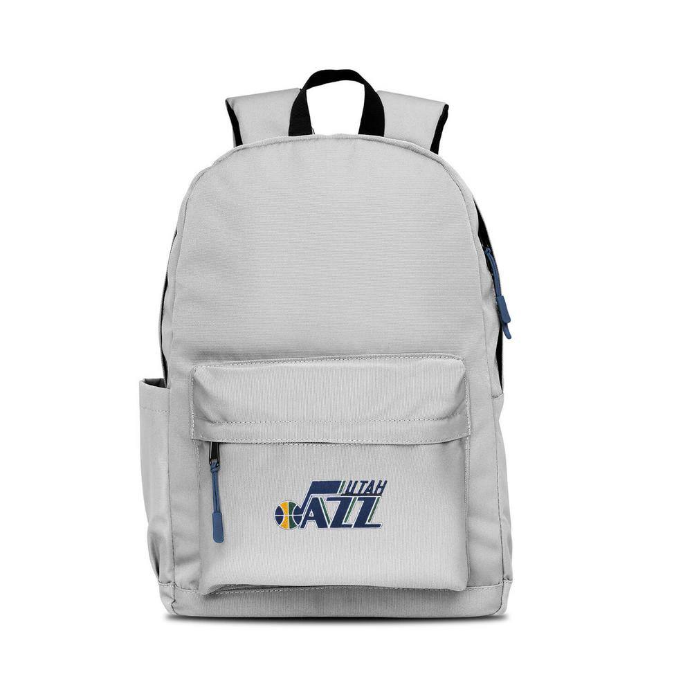 Mojo Utah Jazz 17 in. Gray Campus Laptop Backpack NBJAL716G_NAVY The