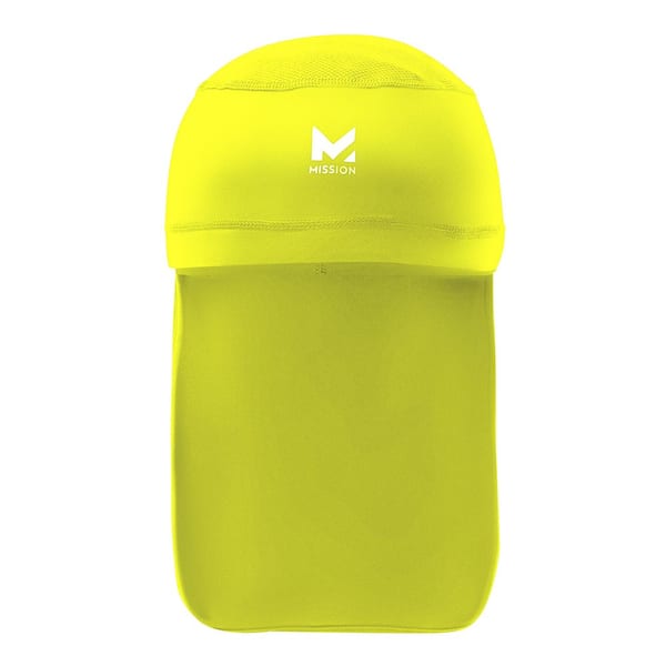 Unisex One Size Fits Most Hi Vis Yellow Cooling Helmet Liner with Nape