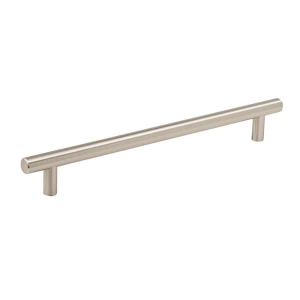 Amerock Bar Pulls 12 in. (305mm) Modern Sterling Nickel Bar Appliance Pull