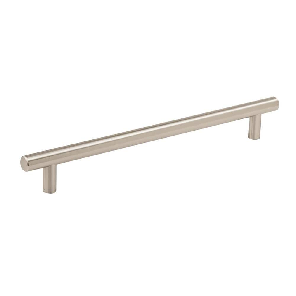 Amerock Bar Pulls 12 in. (305mm) Modern Sterling Nickel Bar Appliance ...