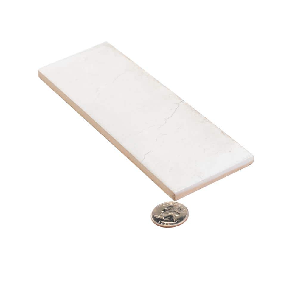 Glossy White Ceramic Subway Tile for Kitchen and Bathroom