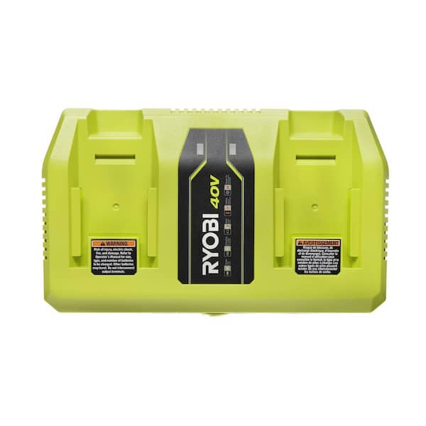 RYOBI 40V Lithium-Ion Charger with USB Port OP403A - The Home Depot