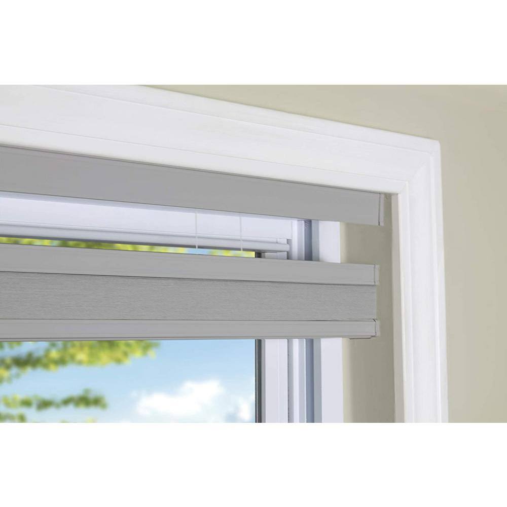 Gray Cordless Top Down Bottom Up Light Filtering Cellular Shade 29" x 60"