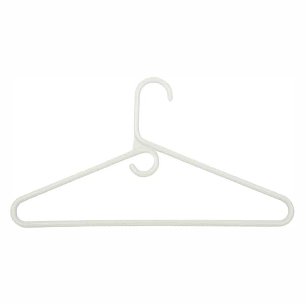 Honey-Can-Do Clear Plastic Hangers 18-Pack