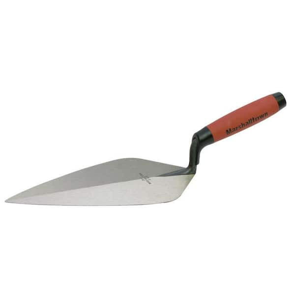 Marshalltown 12 in. x 5-3/4 in. Brick Trowel - Durasoft handle