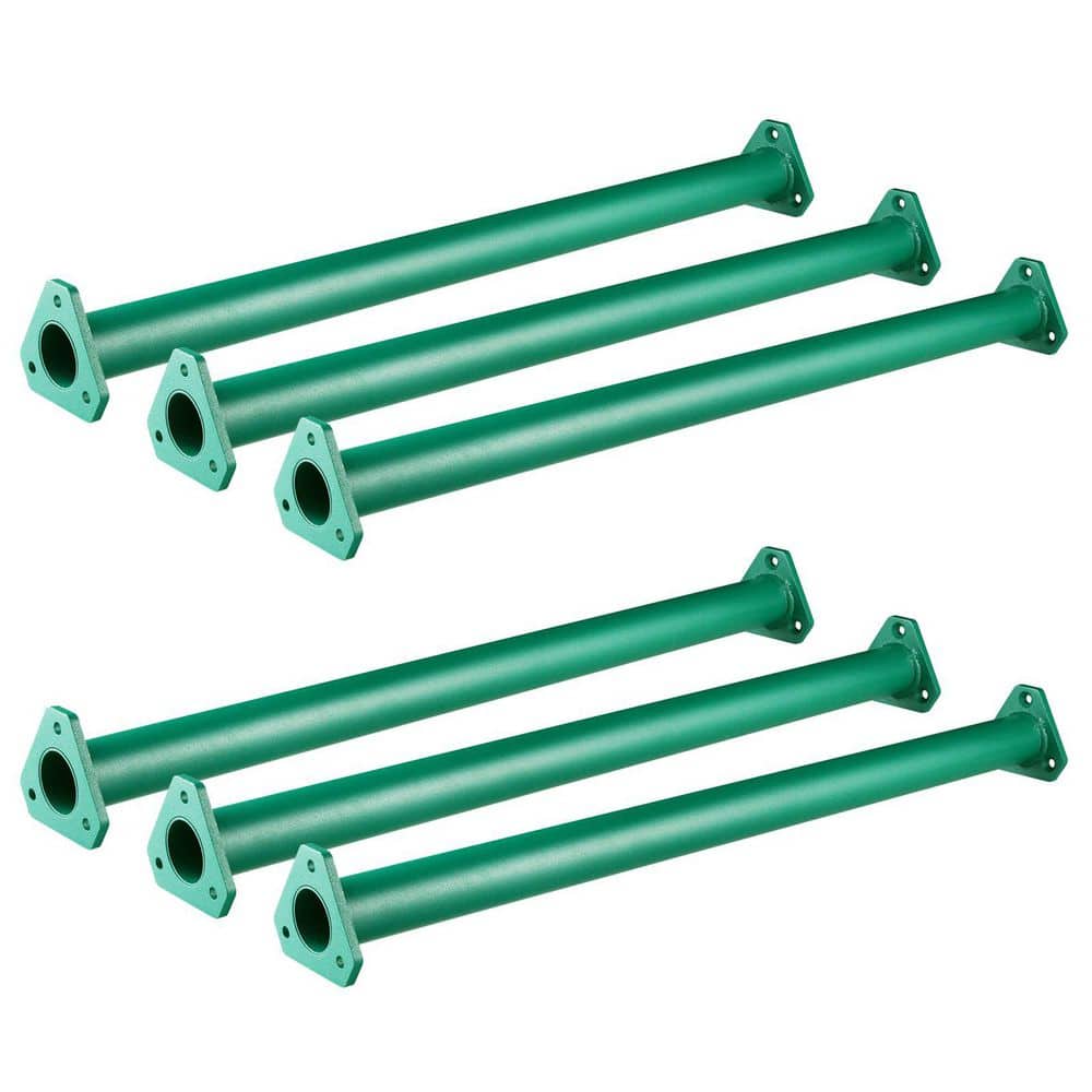 "Steel Monkey Bars Series [Green] [Hexagonal Ends] 6-Pack - Extra Long 21.5"" Rungs for Backyard Playground" price history on PriceWatchPro