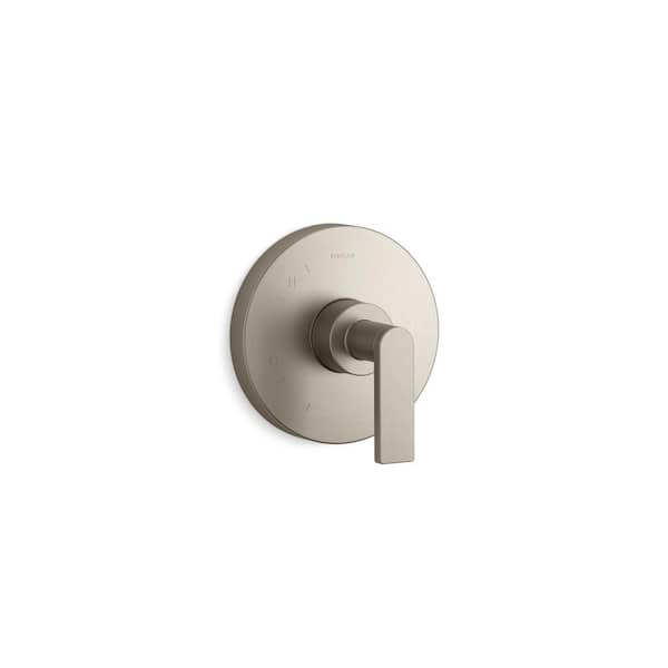 KOHLER Composed Rite-Temp Valve Trim With Lever Handle in Vibrant Brushed Nickel