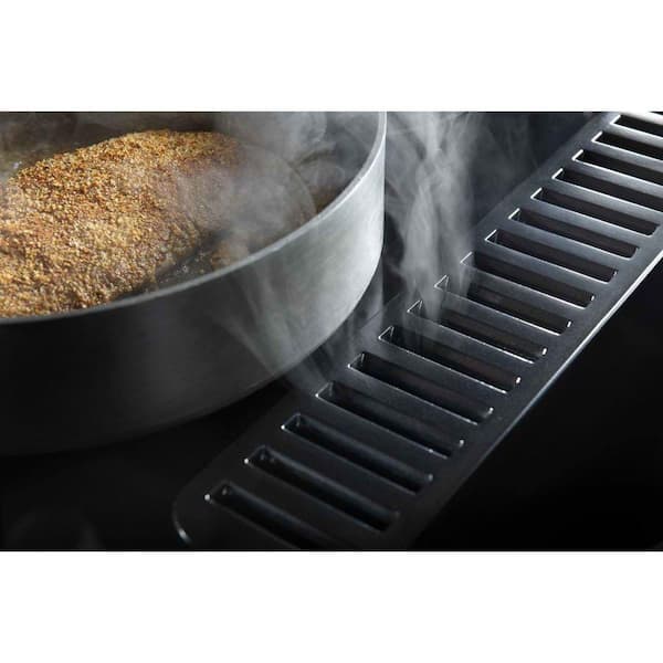 KitchenAid 36 in. Downdraft Vent Ceramic Glass Electric Cooktop in