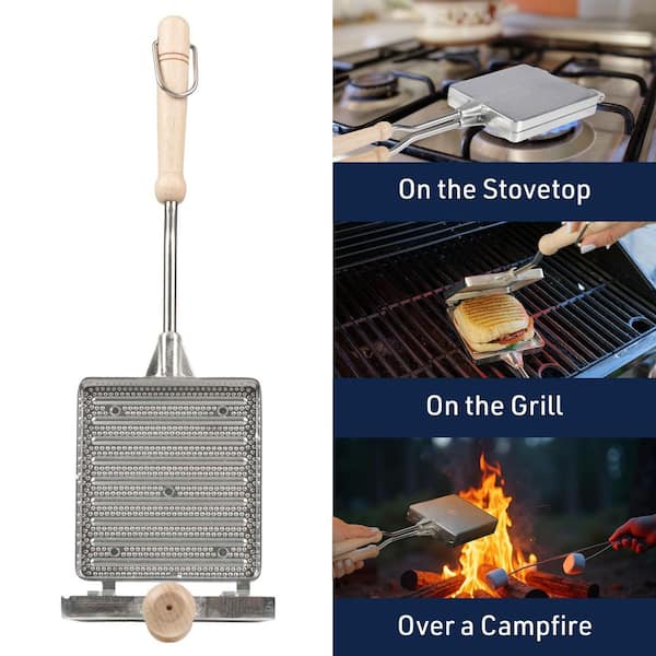KINGS COUNTY TOOLS 10-Inch Sandwich Maker Press GW39A04-02 - The
