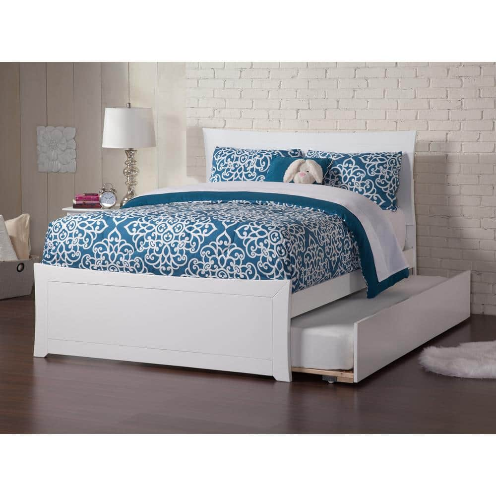 AFI Metro Full Platform Bed with Matching Foot Board with Twin