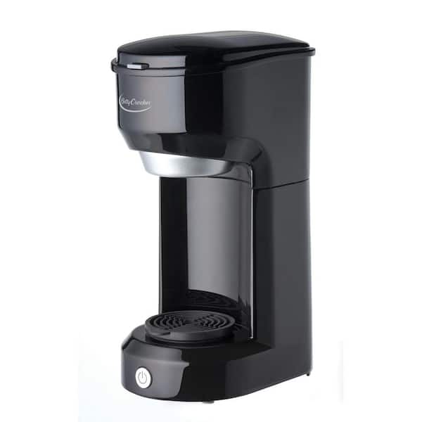 Betty Crocker 1.9-Cup Black Single-Serve Pod Coffee Maker
